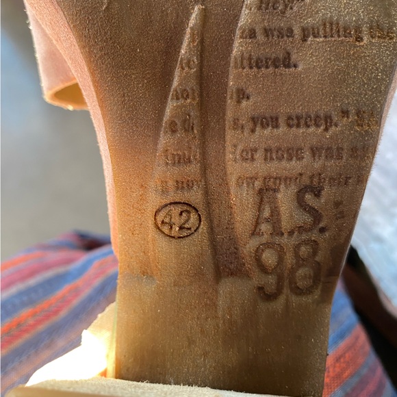 A.S.98 Crue Suede Sandals - Picture 4 of 13